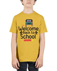 Welcome Back to School 996# - last day of school - Youth Tee Unisex