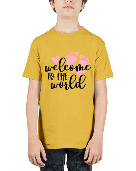Welcome To The World Style 470# - baby - Youth Tee Unisex