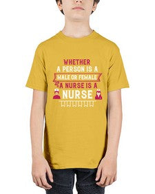 Whether a person is a male or female a nurse is a nurse Style 1638# - nurse - Youth Tee Unisex