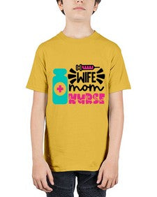 Wife Mom Nurse Style Style 1642# - nurse - Youth Tee Unisex