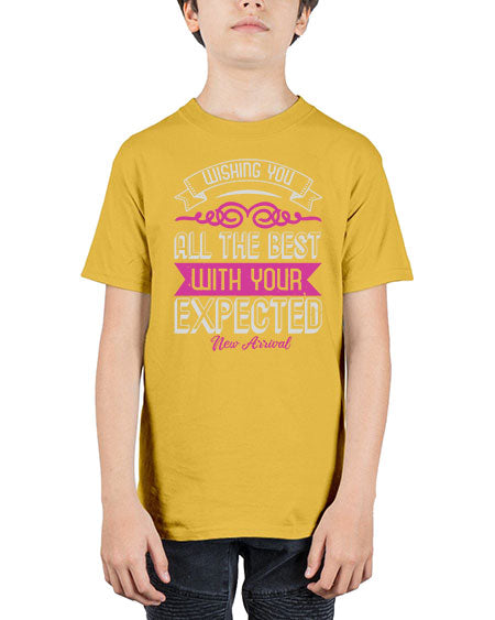 Wishing you all the best on your new arrival Style 240# - baby shower - Youth Tee Unisex