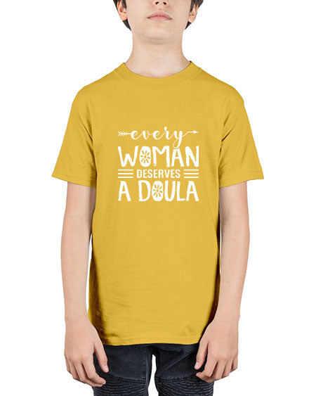 Womenseverywomandeservesadoula1651# - doubla - Youth Tee Unisex