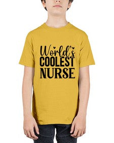 Worlds Coolest Nurse 1669# - nurse - Youth Tee Unisex