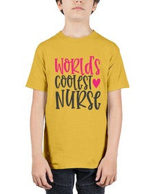 Worlds Coolest Nurse Style 1658# - nurse - Youth Tee Unisex