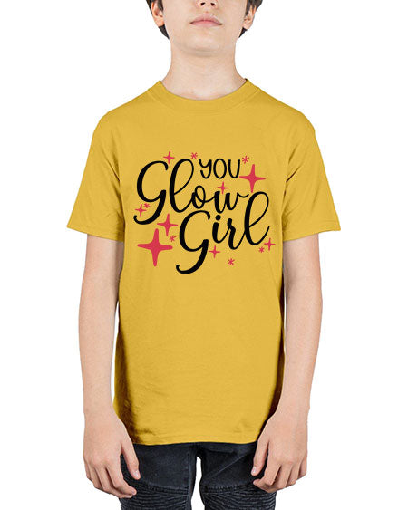 Yo Glow Girl Style 6# - beauty - fashion - Youth Tee Unisex