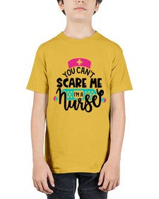 You Cant Scare Me Im A Nurse Style Style 1679# - nurse - Youth Tee Unisex