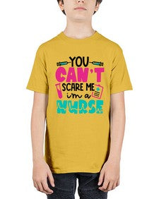 You Cant Scare Me Im A Nurse Style Style 1680# - nurse - Youth Tee Unisex