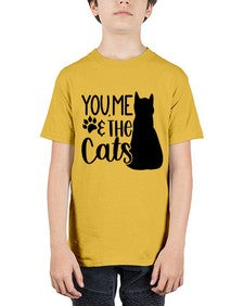 You Me The Cat Style 110# - cats - Youth Tee Unisex