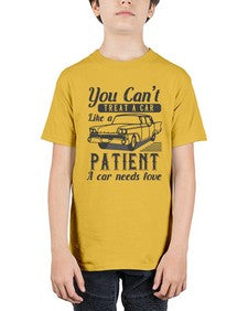 You cant treat a car like a patient A car needs love 97# - car - Youth Tee Unisex