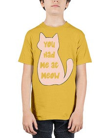 You had Me at Meow - cats - Youth Tee Unisex