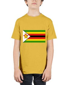 Zimbabwe 2161# - world flags - Youth Tee Unisex