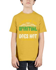 a man of my spiritual intensity does not eat corpsess 7# - vegan - Youth Tee Unisex