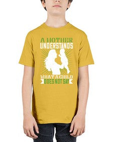 a mother understands what a child does not say 27# - parents day - Youth Tee Unisex