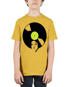 afrovinyl 63# - black girls or women - Youth Tee Unisex