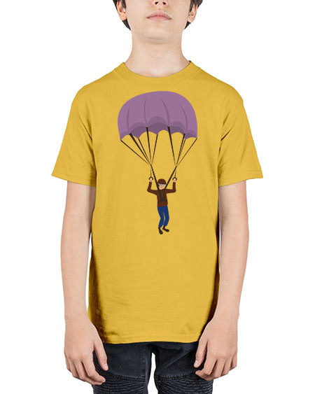 all in one 10# - parachute - Youth Tee Unisex