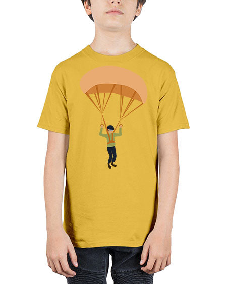 all in one 13# - parachute - Youth Tee Unisex