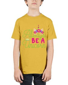 always be a unicorn 7# - unicorn - Youth Tee Unisex