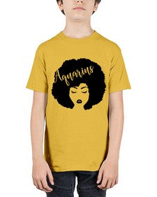 aquarius62# - black girls or women - Youth Tee Unisex