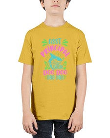 asst principal shark doo doo 4# - principal - Youth Tee Unisex