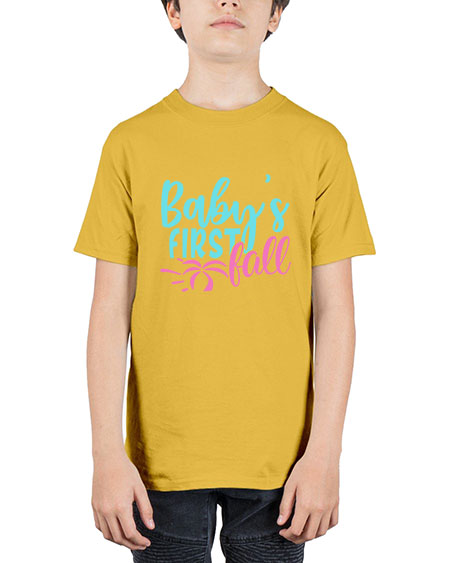 babys first fall Style 38# - baby - Youth Tee Unisex