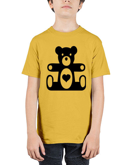 bear with heart 47# - bears - animals - Youth Tee Unisex