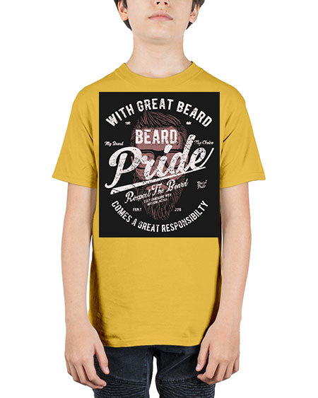 beard pride 51# - bears - animals - Youth Tee Unisex