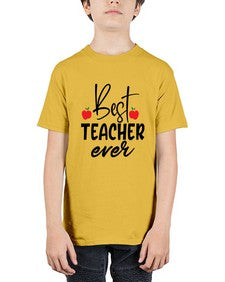 best teacher ever Style 80# - teacher - Youth Tee Unisex