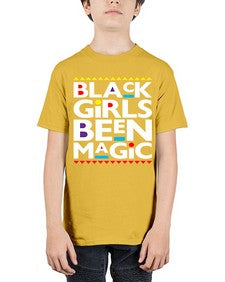black girls been magic 243# - black words and phrases - Youth Tee Unisex