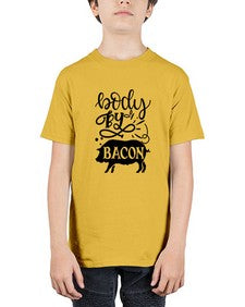 body by bacon 676# - bacon - Youth Tee Unisex