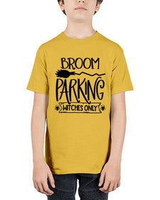 broom parking witches only 46# - witch - Youth Tee Unisex