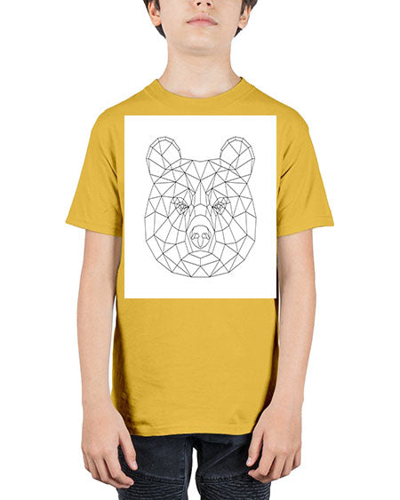 brown bear 79# - bears - animals - Youth Tee Unisex