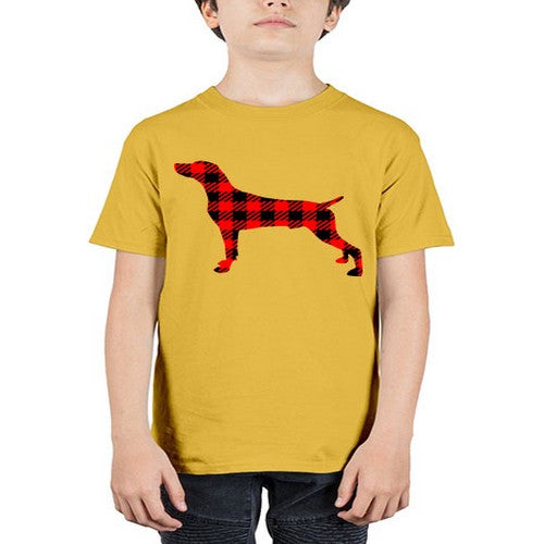 buffalo plaid beagle 63# - dogs - Youth Tee Unisex