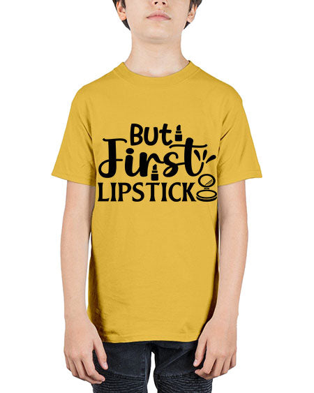 but first lipstick 4# - beauty - fashion - Youth Tee Unisex