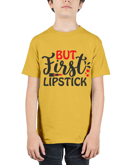 but first lipstick Style 160# - beauty - fashion - Youth Tee Unisex