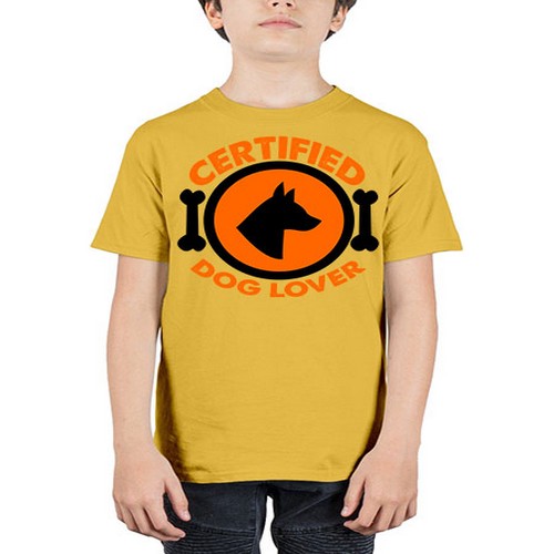 certified dog lover - dogs - Youth Tee Unisex