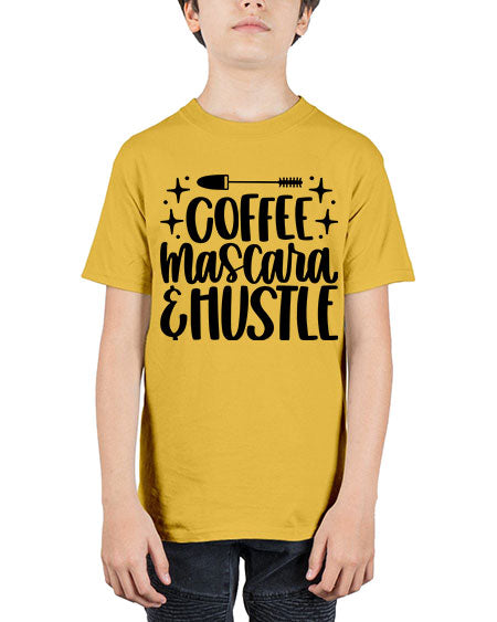 coffe mascara hustle 6# - beauty - fashion - Youth Tee Unisex