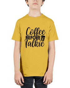 coffee before talkie 764# - tea - Youth Tee Unisex