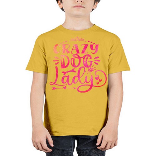 crazy dog lady 71# - dogs - Youth Tee Unisex