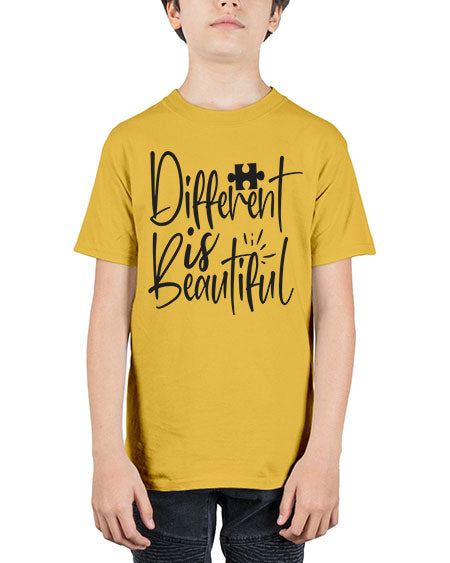 different is beautiful Style 12# - autism - Youth Tee Unisex