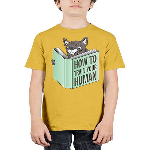 dog reading funny book shirt 91# - dogs - Youth Tee Unisex