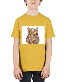 ethnic boar 417# - mandala - Youth Tee Unisex