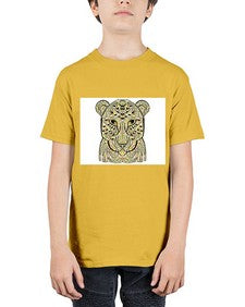 ethnic leopard 429# - mandala - Youth Tee Unisex