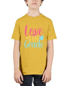 fifth Grade Love 84# - fifth grade - Youth Tee Unisex