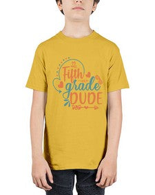 fifth grade dude 66# - fifth grade - Youth Tee Unisex