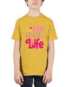fifth grade life 78# - fifth grade - Youth Tee Unisex