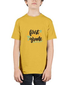 first day of first grade 102# - first grade - Youth Tee Unisex