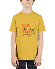 first day of school 113# - first grade - Youth Tee Unisex