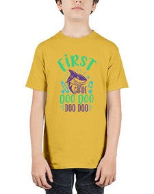 first grade doo doo 132# - first grade - Youth Tee Unisex