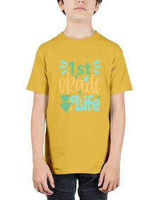 first grade life 146# - first grade - Youth Tee Unisex