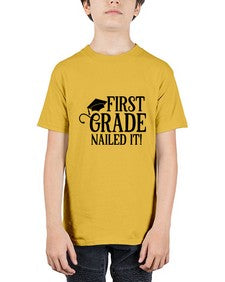 first grade nailed it 151# - first grade - Youth Tee Unisex